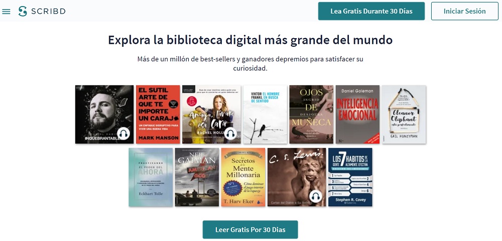 Libros y audios,