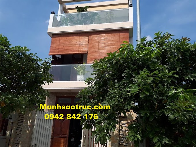 THI CÔNG MÀNH TRE TRÚC CHE NẮNG CHE MƯA TẠI QUẬN 5