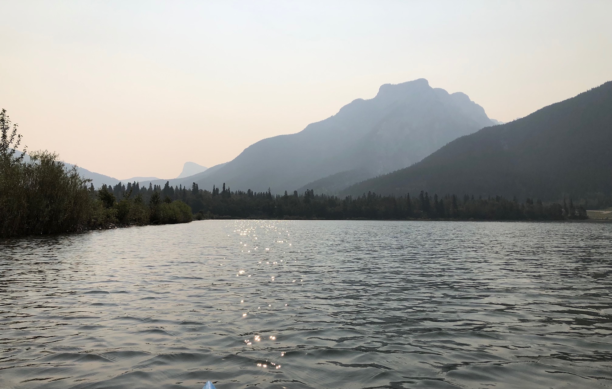 Canoeing Around Edmonton, Alberta, Canada Lac des Arcs, Banff