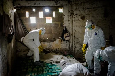 Hay docenas de nuevos casos de ébola en Guinea y Sierra Leona, Africa Occidental
