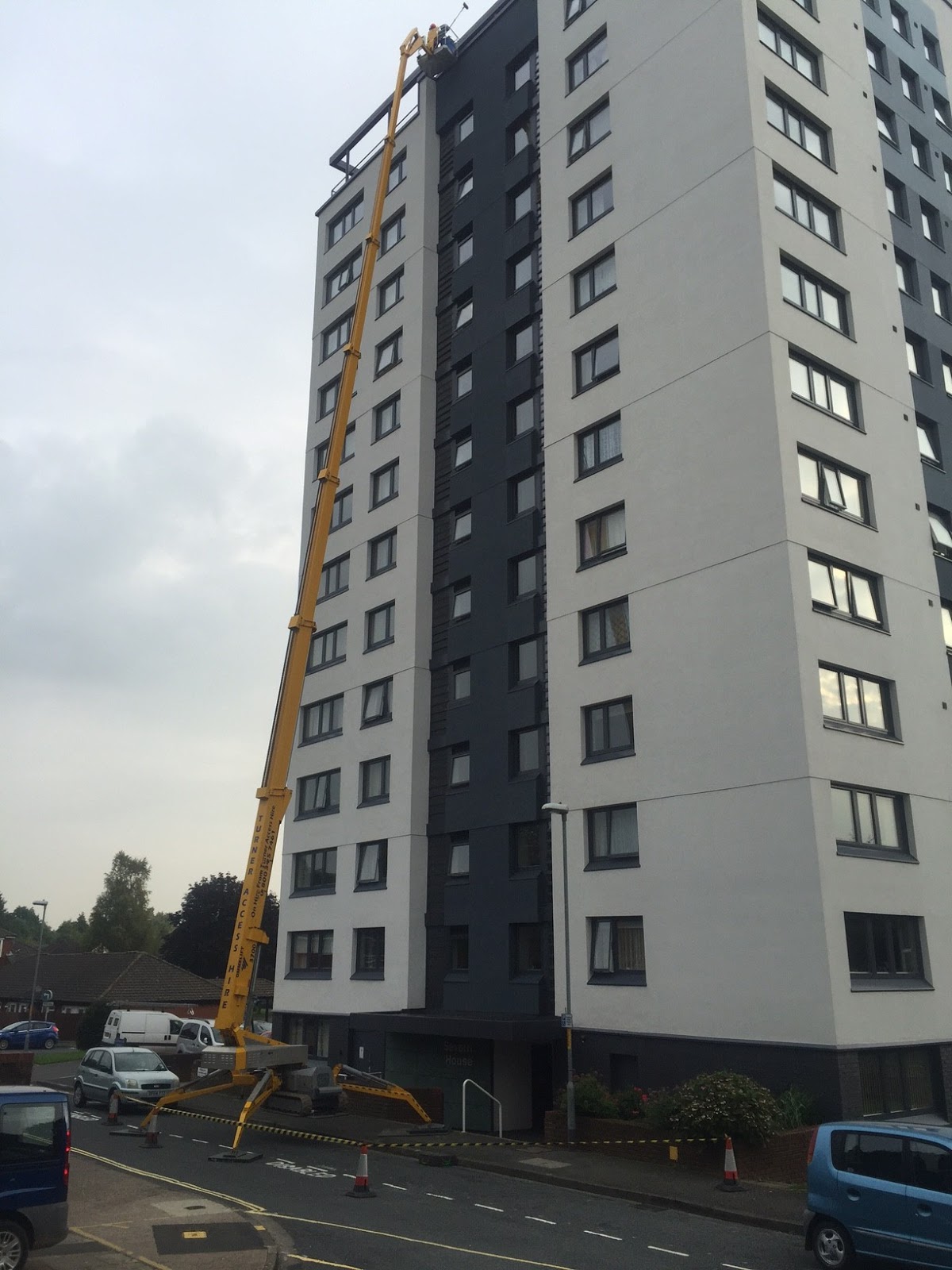 Fletcher Access High rise tower block window cleaning