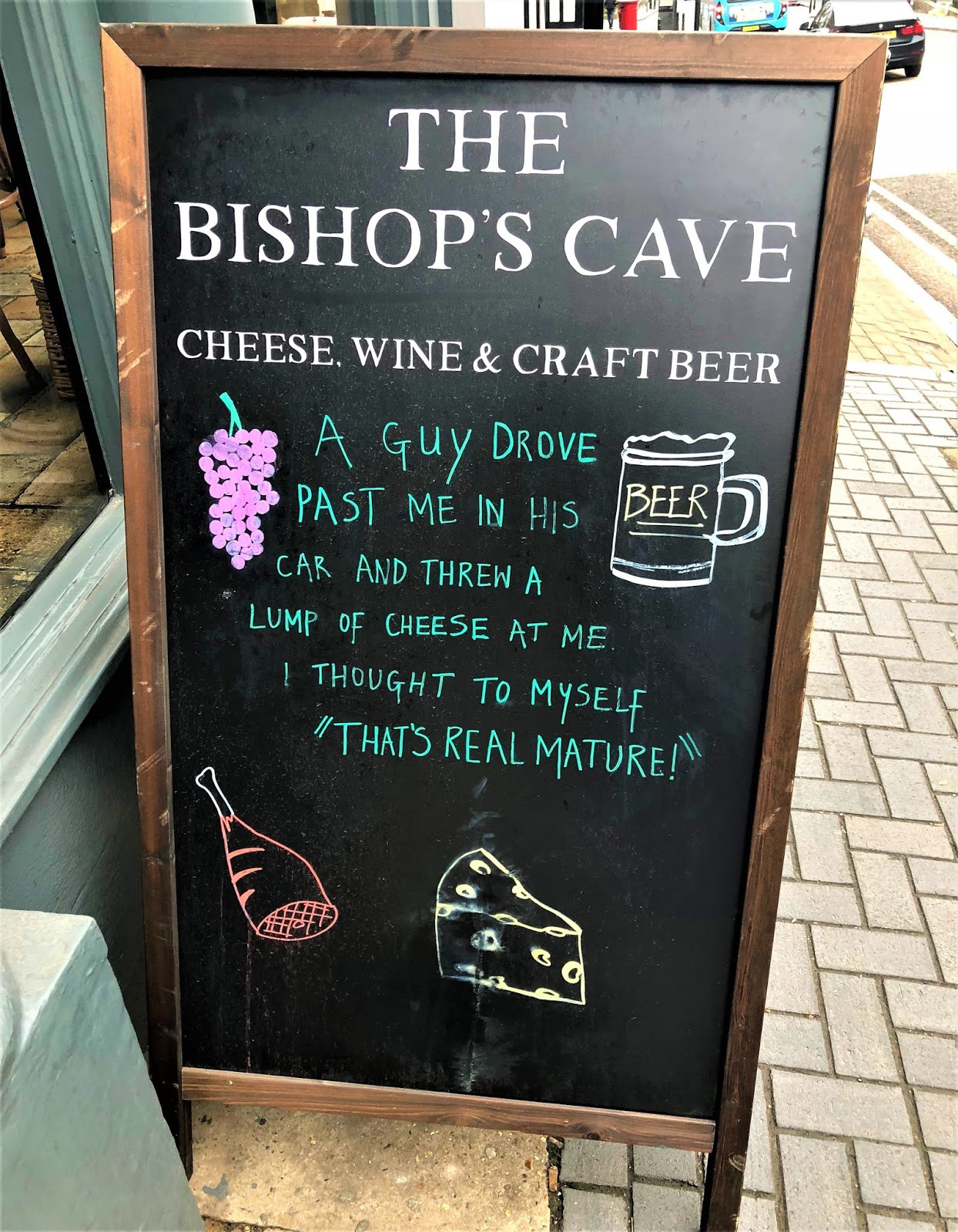Cheese & Wine The Cave, St Albans A Belly Full of Words