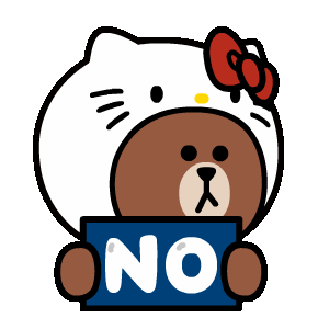 Line 公式スタンプ Line Friends Hello Kitty Example With Gif Animation