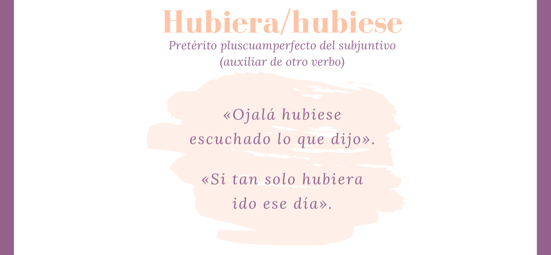 Hubiera/hubiese/habría ¿cuándo usarlos? Soy correctora