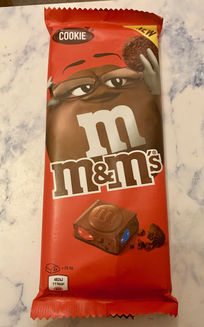 M&Ms Cookie Chocolate Bar