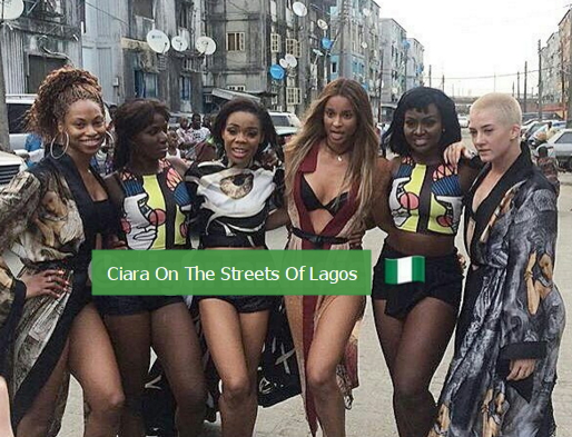 ciara dancing streets lagos nigeria
