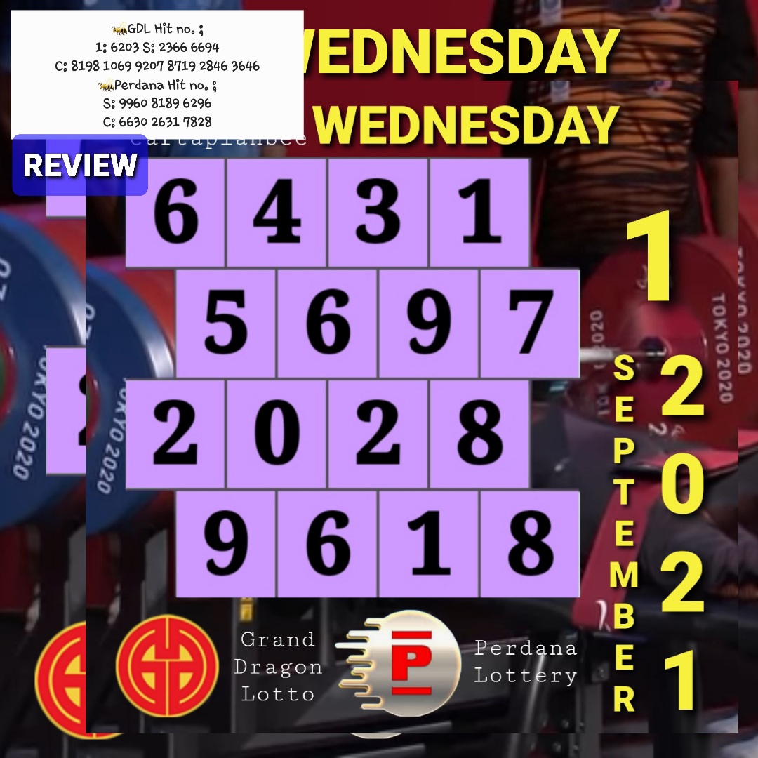 Carta Ramalan 4d 2 September 2021 Gdl Perdana Forecast Chart