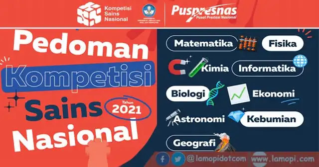 Download Juknis Ksn Jenjang Sma Kompetisi Sains Nasional Tahun 2021 Lamopi Com