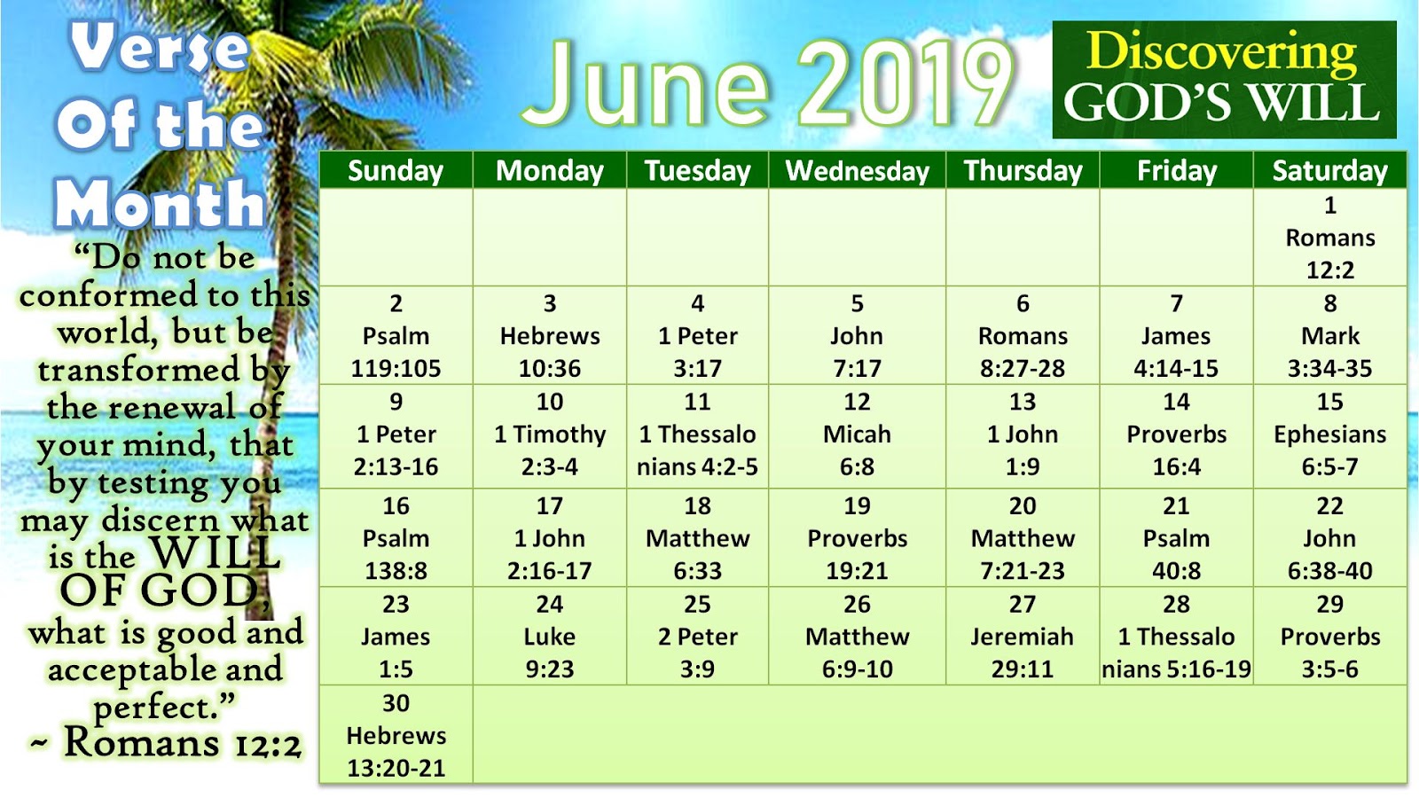 Daily Verses Calendar June 2019 Printable Version daily-verses-calendar-june-2019-printable-version