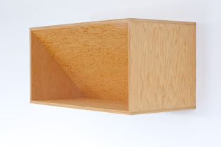 Untitled 1974 by Don Judd, Plywood 36x60x60"