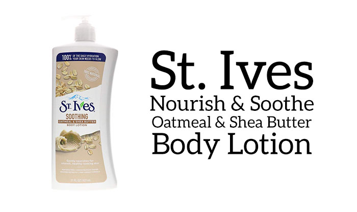 St. Ives Soothing Body Lotion, Oatmeal, and Shea Butter | 14 Best Lotions For Dry skin | NeoStopZone