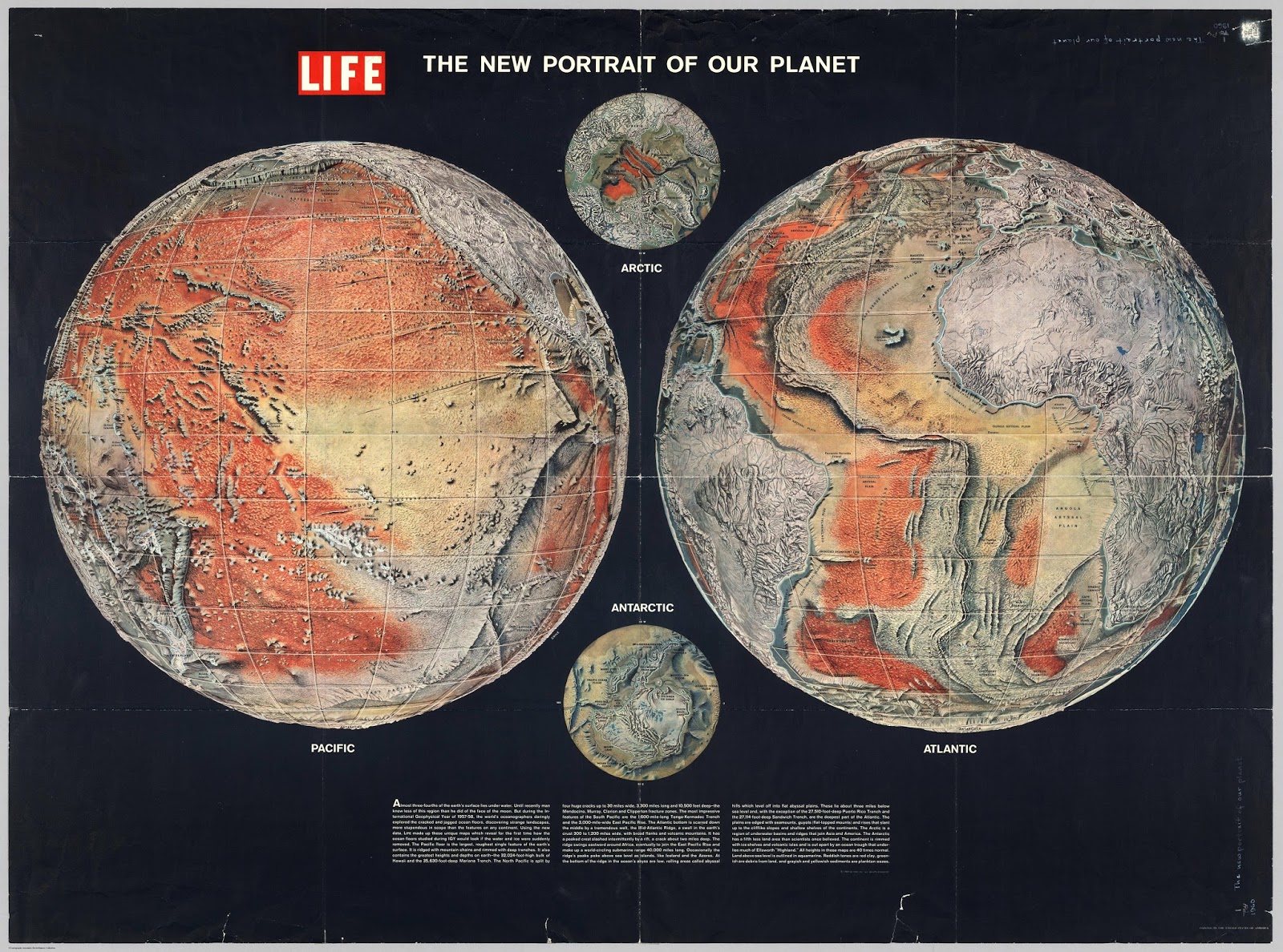 The New Portrait of our Planet, published in LIFE magazine (1960)