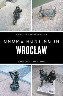 Wroclaw gnomes on a trip to Poland