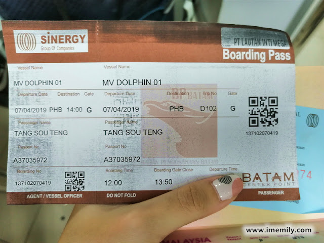 Dolphin Dolphin Fast Ferry ticket 