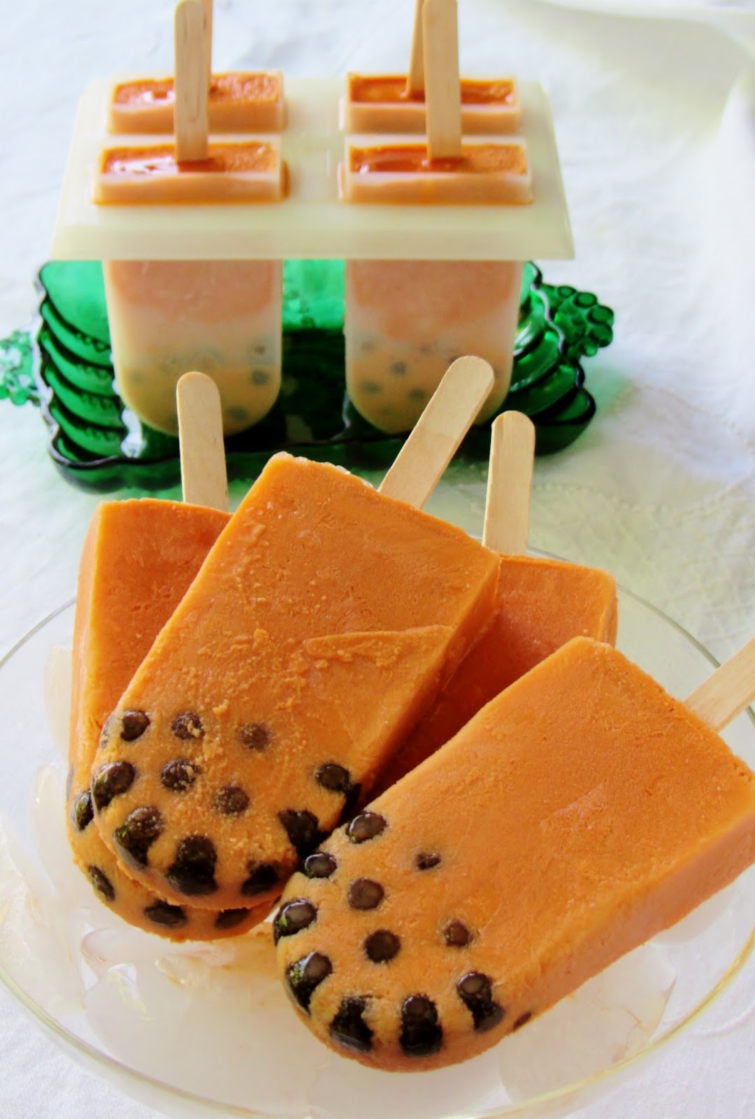 Let's eat......simple! Boba Thai Tea Pops