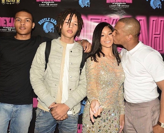 Welcome To The Daily Blog : American rapper T.I celebrates his daughter ...