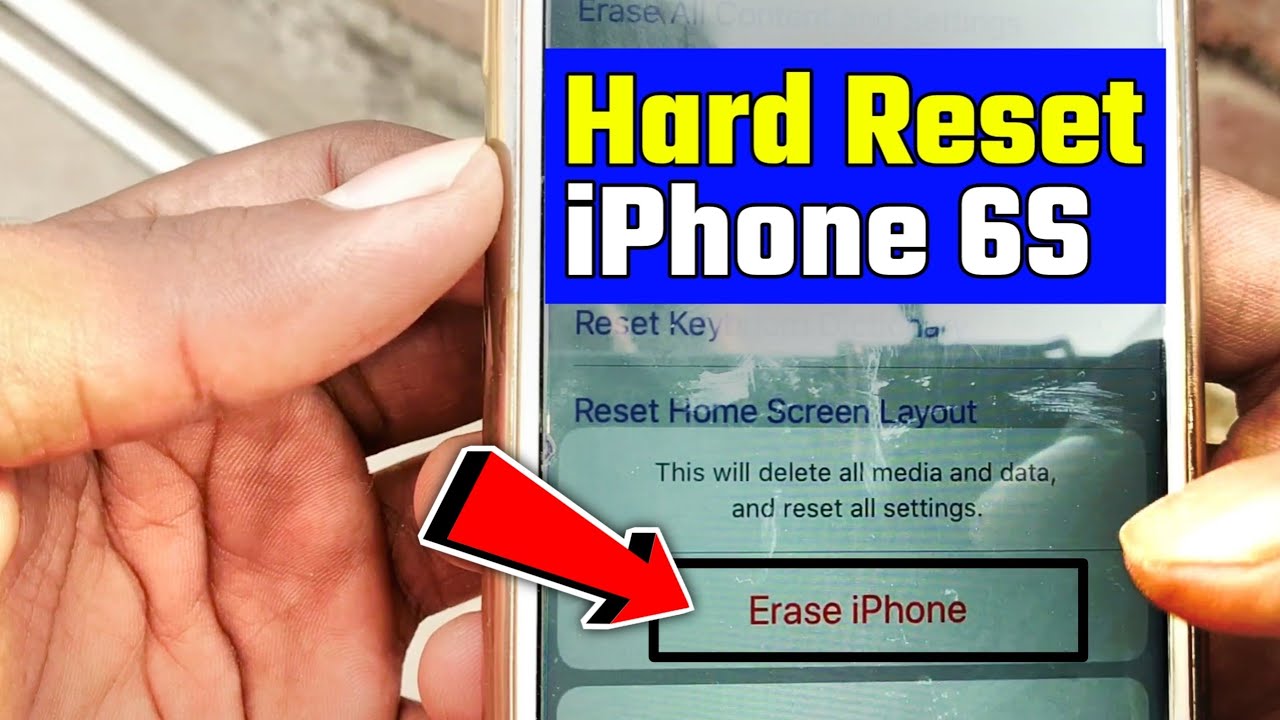 How To Do Iphone Hard Reset To Factory Default Hindi