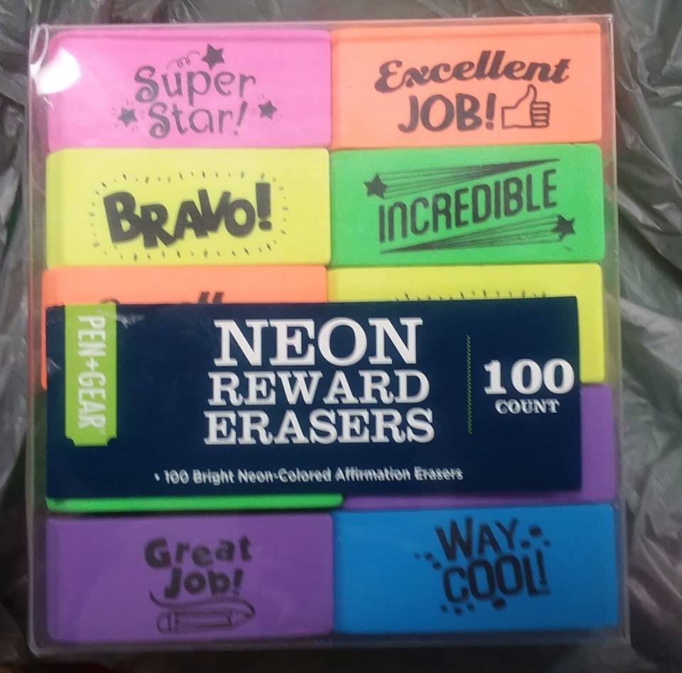 Art With Mr. E Encouragement Erasers