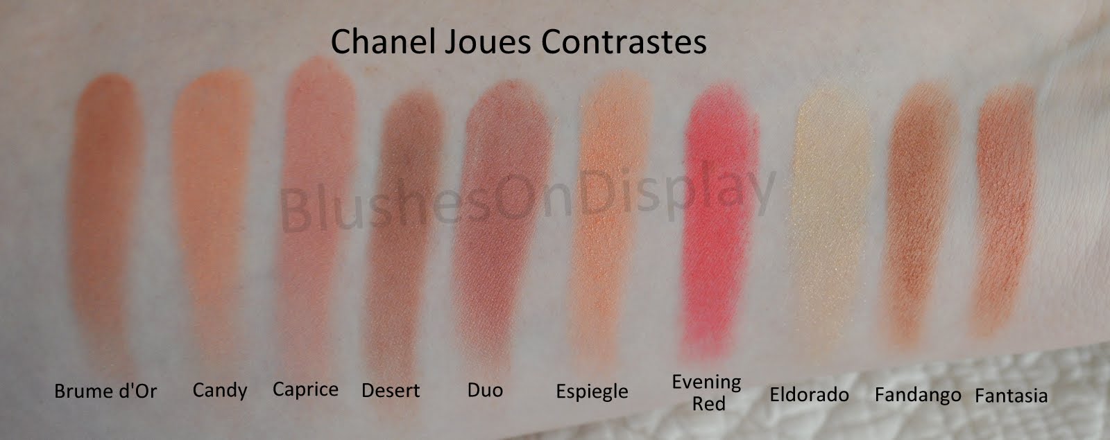on Display: Chanel Joues Contraste