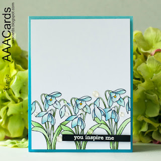 Subtle Colored Copic Card