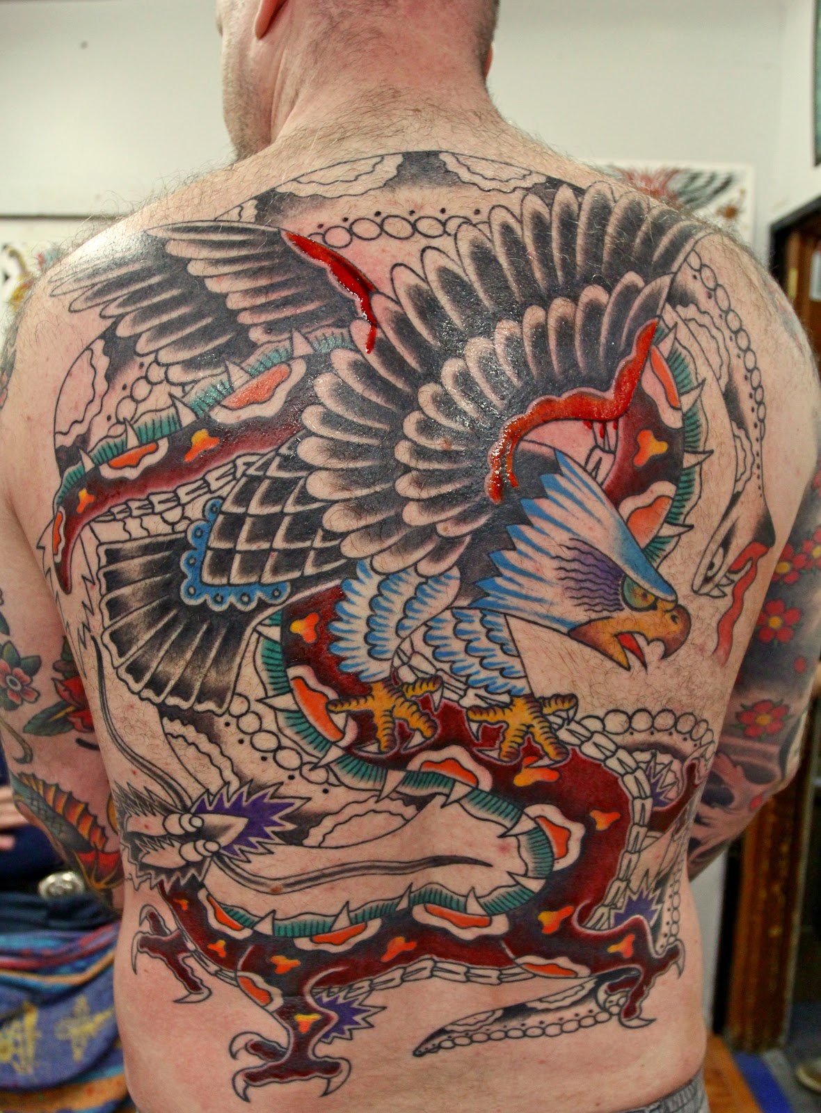 The Battle Royale Tattoo by Bob Roberts: 2013-01-061180 x 1600