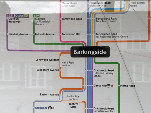 South East London Bus Map Diamond Geezer