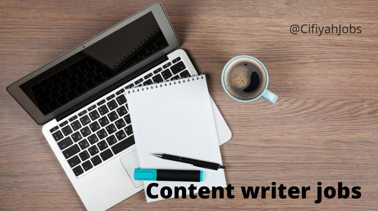 Content writer jobs