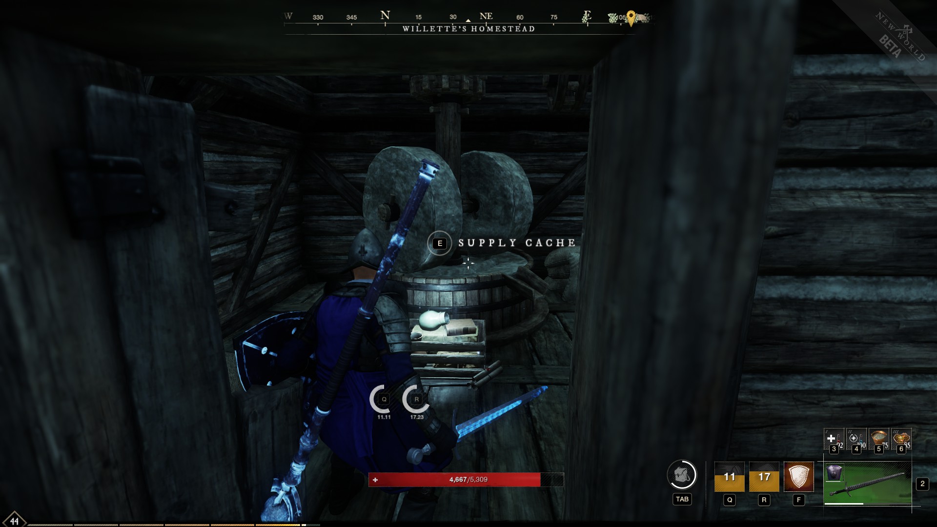 New World Willette's Homestead chest locations