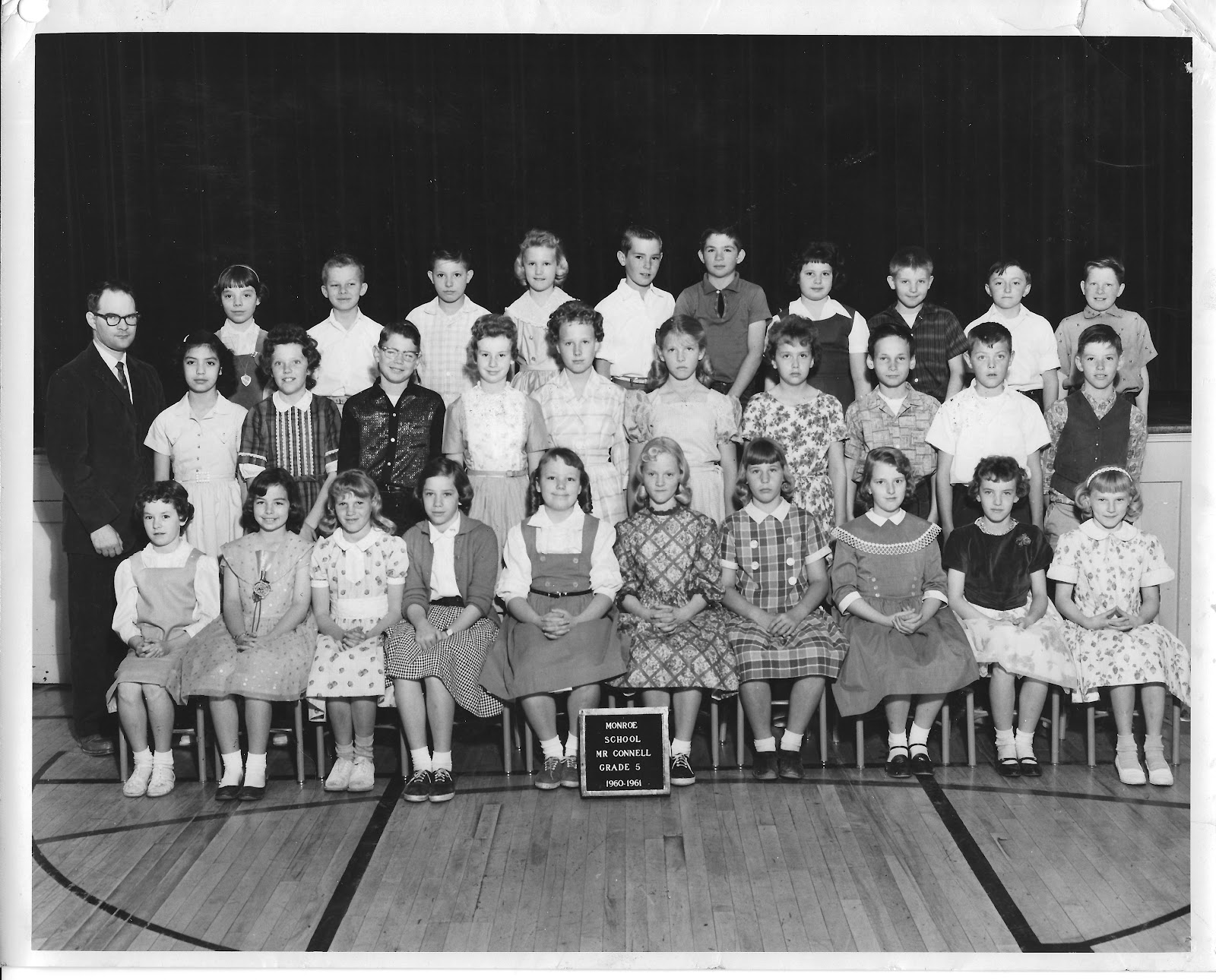 Climbin' Up The Mountain 196061 4th Grade Class Monroe Elementary