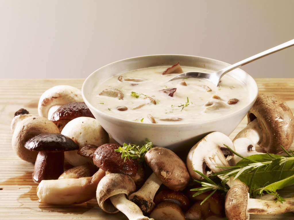 Soupe de champignons | idee repas