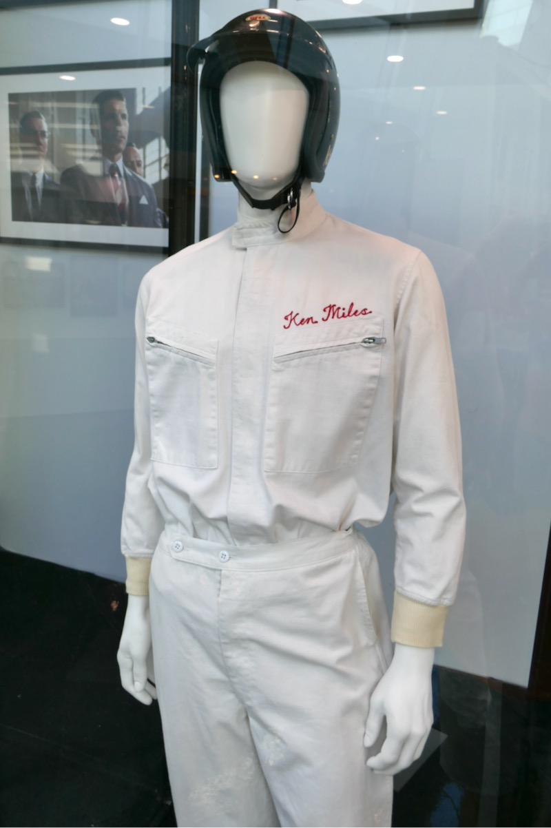 Hollywood Movie Costumes And Props Christian Bale And Matt Damon Ford V Ferrari Movie Costumes On Display