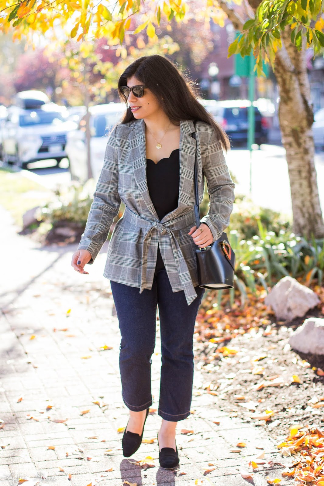 Plaid Blazer - Chic on the Cheap | Connecticut based style blogger on a ...