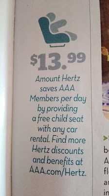 Save Green Being Green Free Car Seat Rental Through Hertz