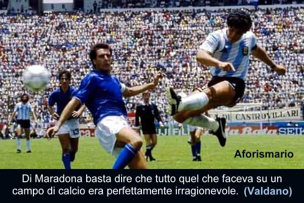 Aforismario: Frasi e opinioni su Maradona