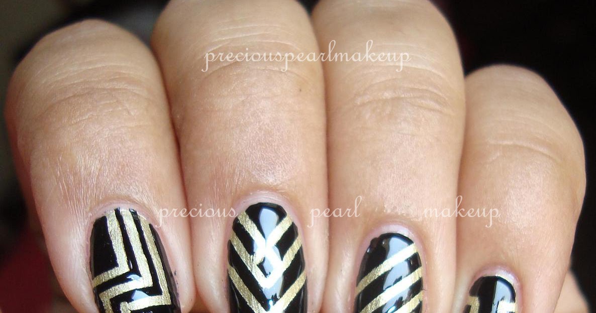 preciouspearlmakeup: The Great Gatsby Inspired Nails