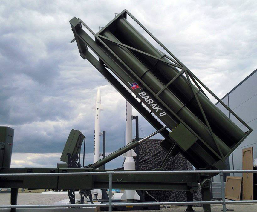 Air Defense Systems Barak 8 Missile