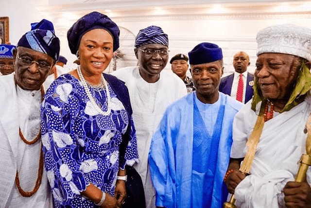 Obasanjo, Osinbajo, Tinubu, Abiodun, Sanwo-Olu, others meet Adebutu at Ooni’s palace