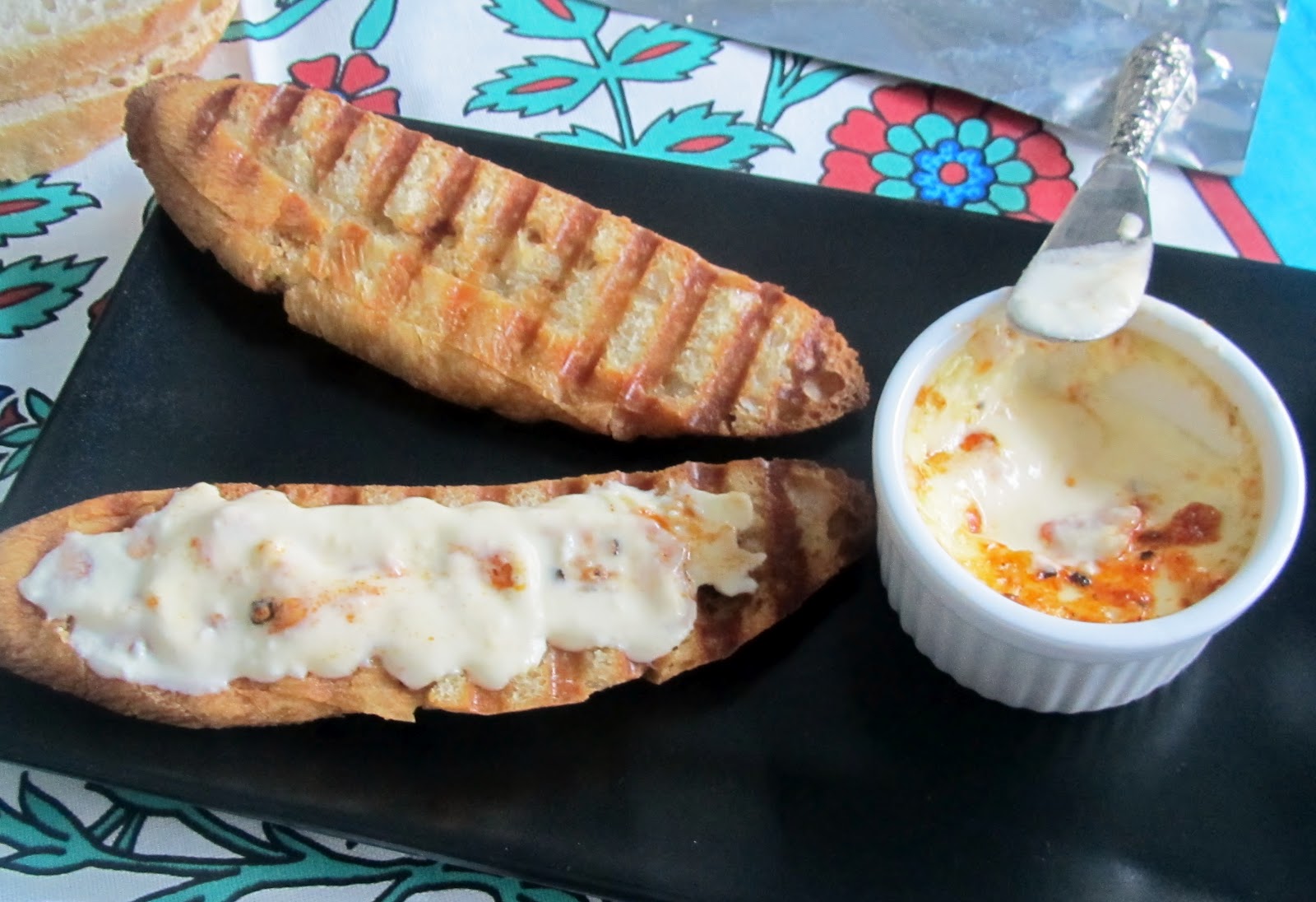 Crema de Queso y Tostada de Anchoas Las Recetas de Marichu.... y las mias