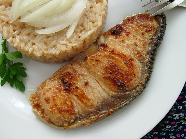 Стейки из акулы