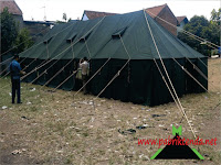 Tenda Pleton Standar TNI disebut Tenda TNI atau Tenda Bantuan, Tenda Pleton TNI digunakan untuk Bantuan Sosial,