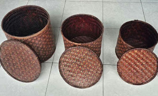 keranjang bambu