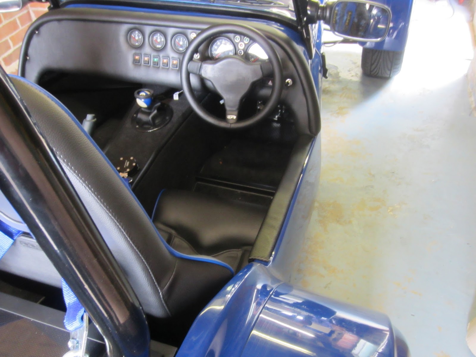 Keiths Westfield Kit Car Start of the finishing touches