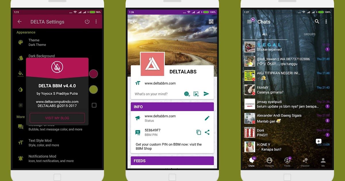 BBM MOD Delta v4.4.0 (Base 3.3.7.97) APK Terbaru 2017 ...