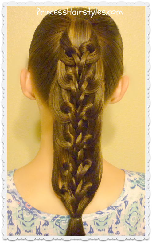 Kaleidoscope Braid Continuation, 2 in 1 Hairstyle Tutorial Hairstyles