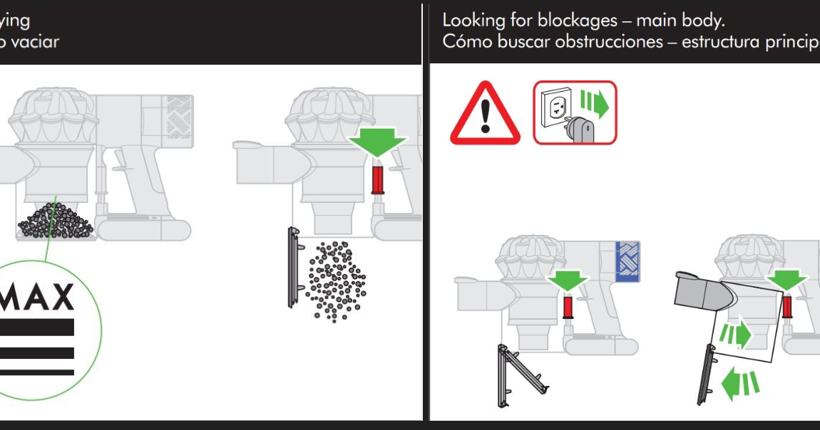 DIY 다이슨 V6 분해 및 청소법 How to clean Dyson V6