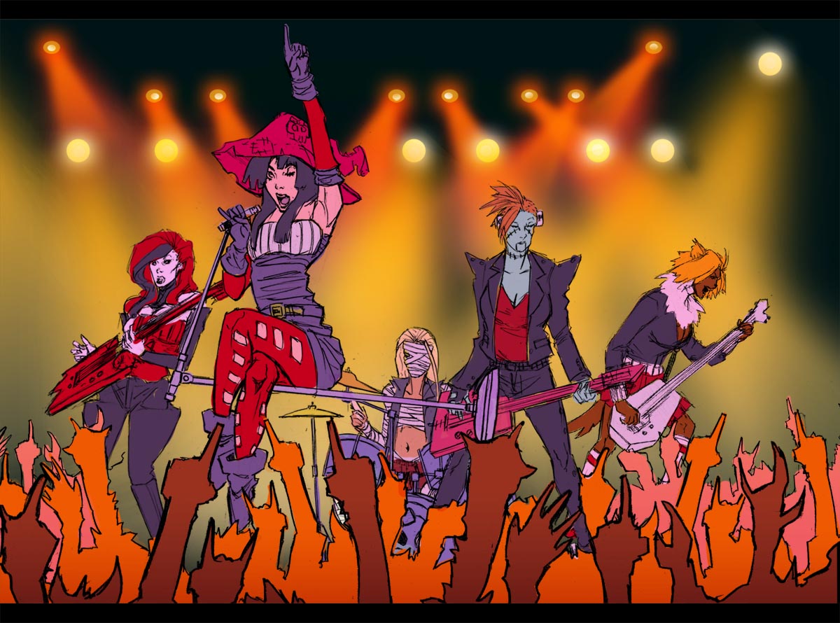 NOIR Monster Rock Band