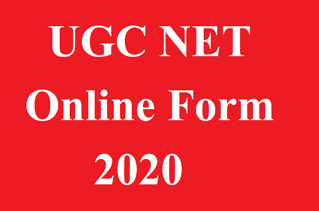 UGC NET Online Form 2020