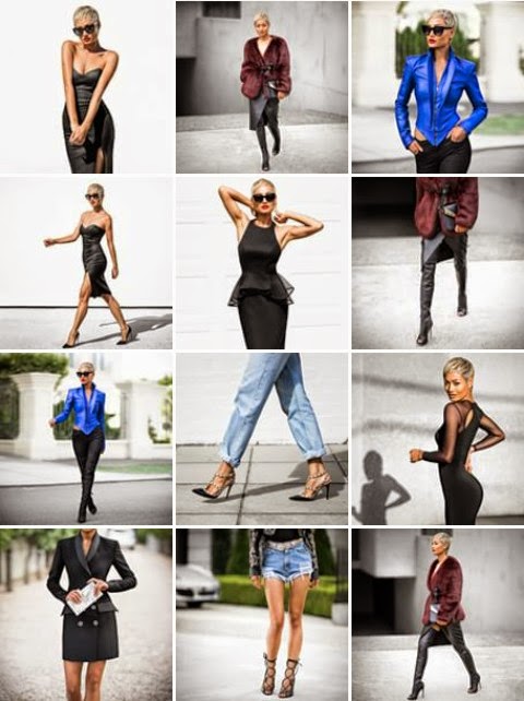 fashion blogger, instagram feed
