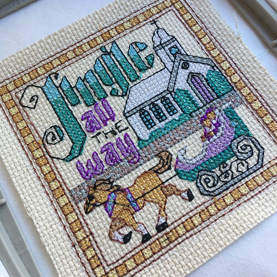 San Francisco Stitch Co. Kris Kringle's Cross Stitch Club Crushes it!