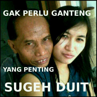 Gambar Lucu: Karena Ganteng Bukan Segalanya!